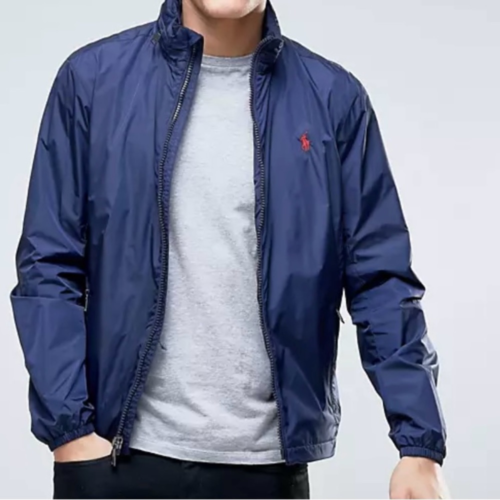 Ralph Lauren Polo Nylon Mens  Zip